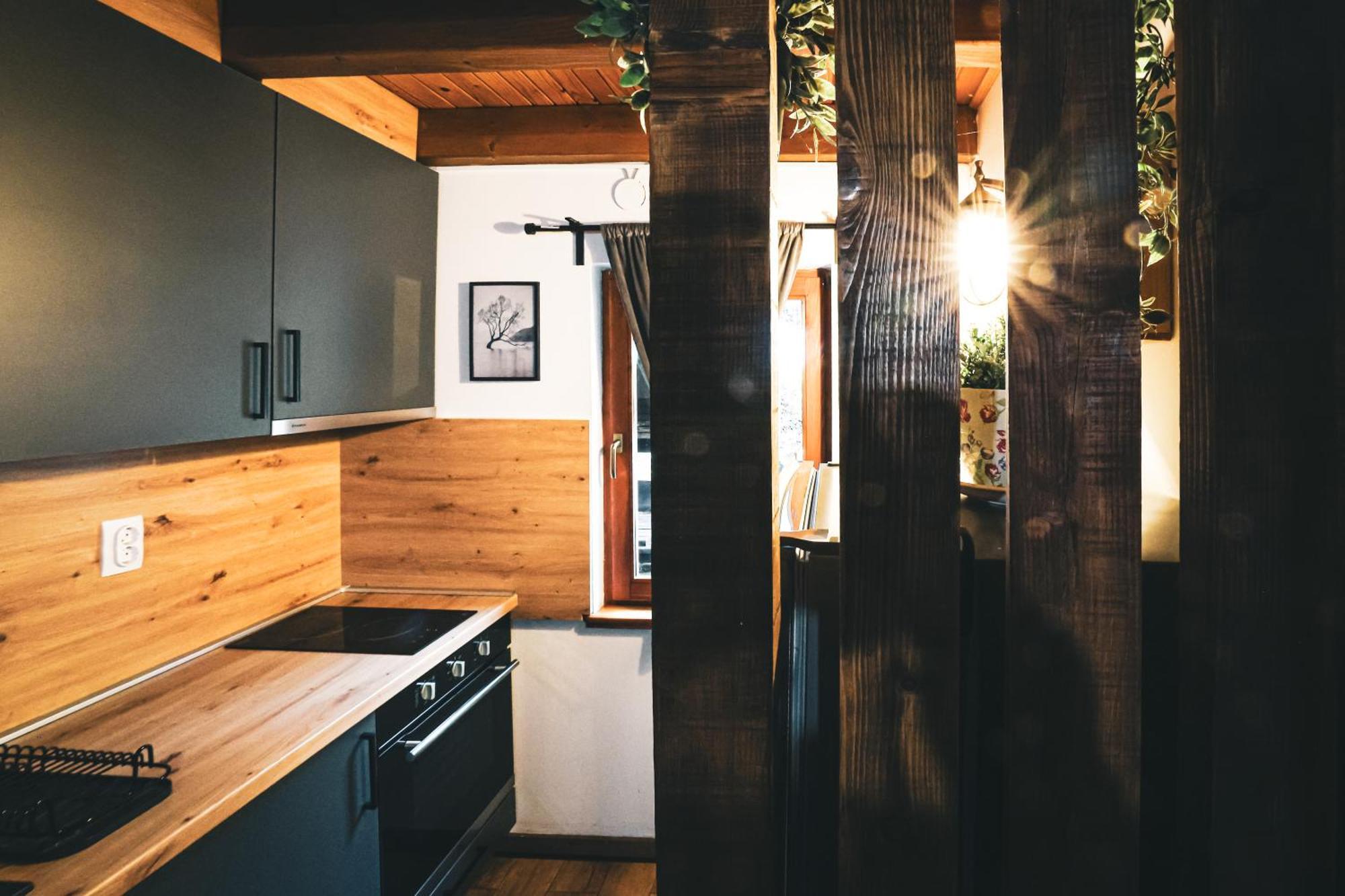 Woodenhouse With Two Apartments Otočac Kamer foto
